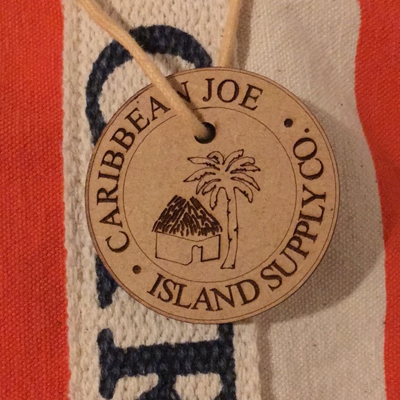 Gorgeous Caribbean Joe Beach bag!!! Canvas in Excellent condition! - Picture 2 of 4